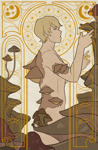 Mushroom Boy (Original Art)
