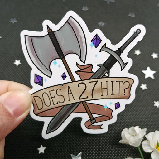 Die-cut Sticker (Original Art)
