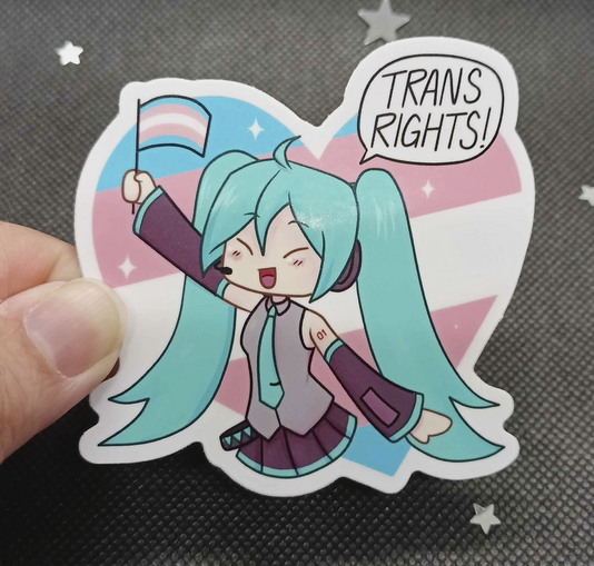 Die-cut Sticker (Hatsune Miku)