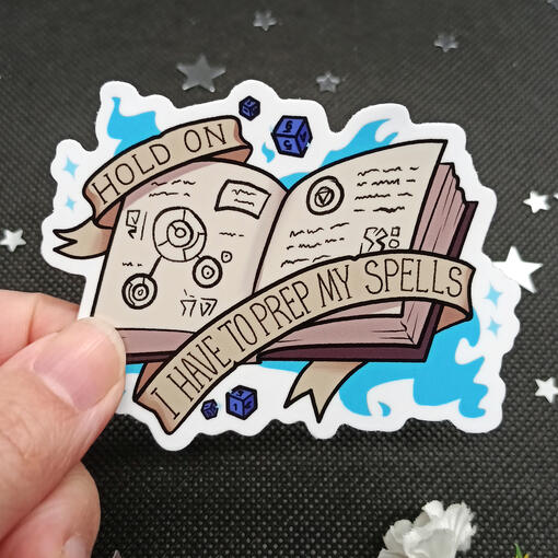 Die-cut Sticker (Original Art)