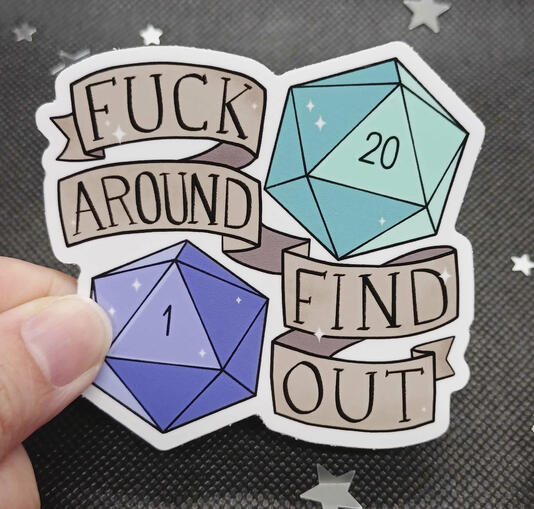 Die-cut Sticker (Original Art)